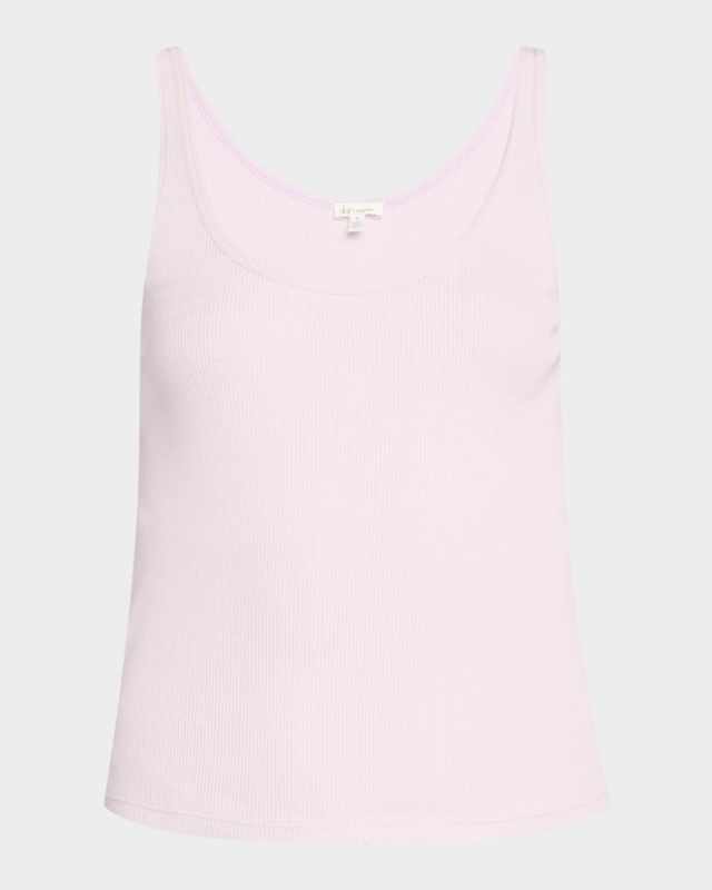 Ruffle-Trim Cotton Pajama Set
